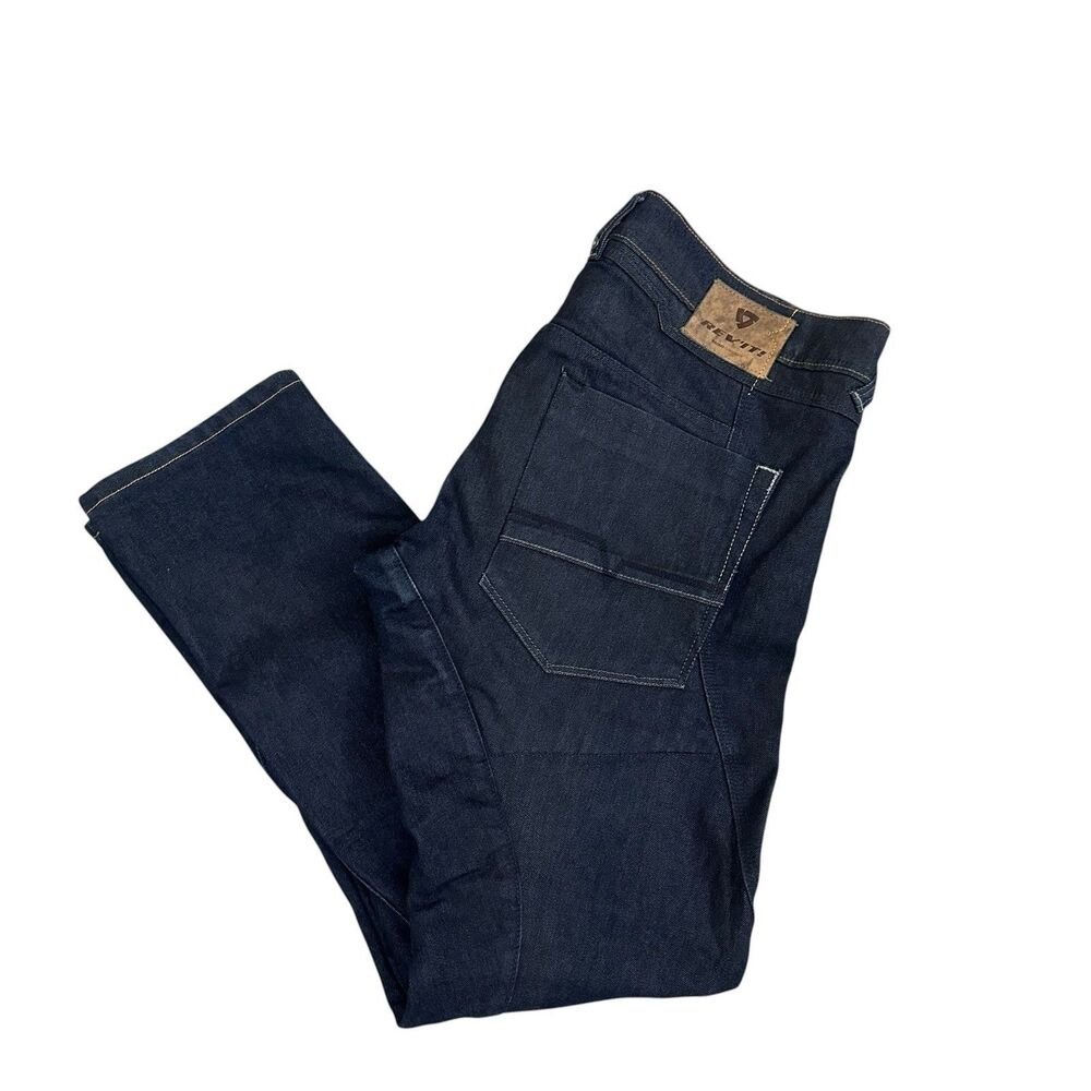 REV'IT! Campo Cordura Denim Motorcycle Riding Jeans  Blue Men’s 39x32 No Pads
